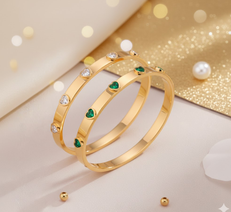 Eternal Heart Bangle