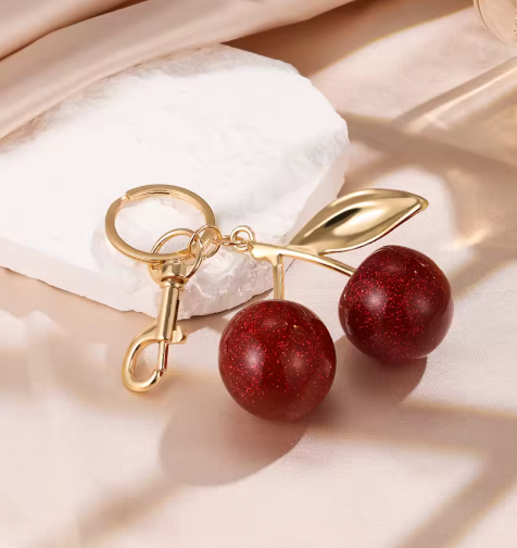 Cherry Bloom Keychain