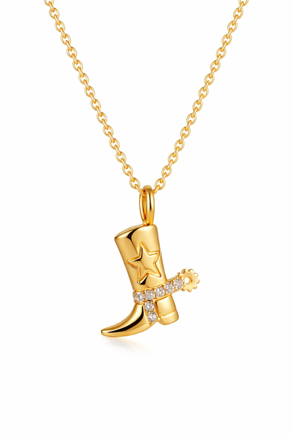 Cowboy Boot Necklaces