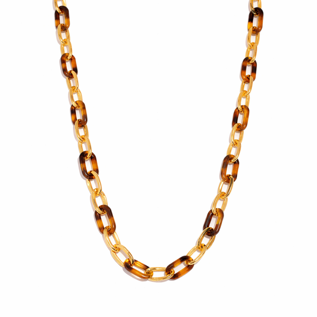 Amber Chain Necklace