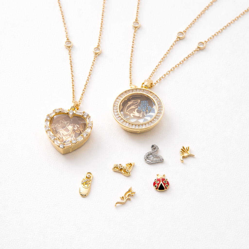 Necklace for collectible Charms