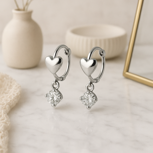 Eternal Heart Earrings