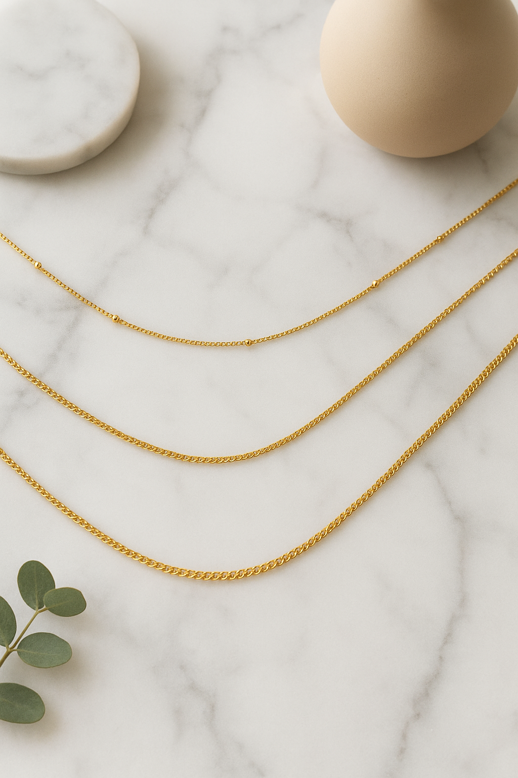 Initial Necklace with Birthstone