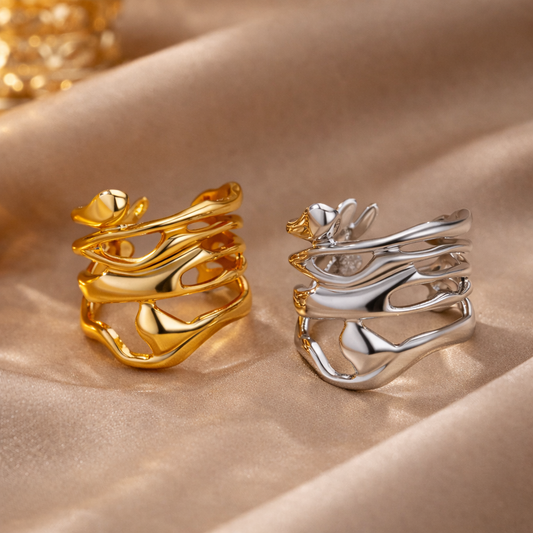 Liquid Gold Ring