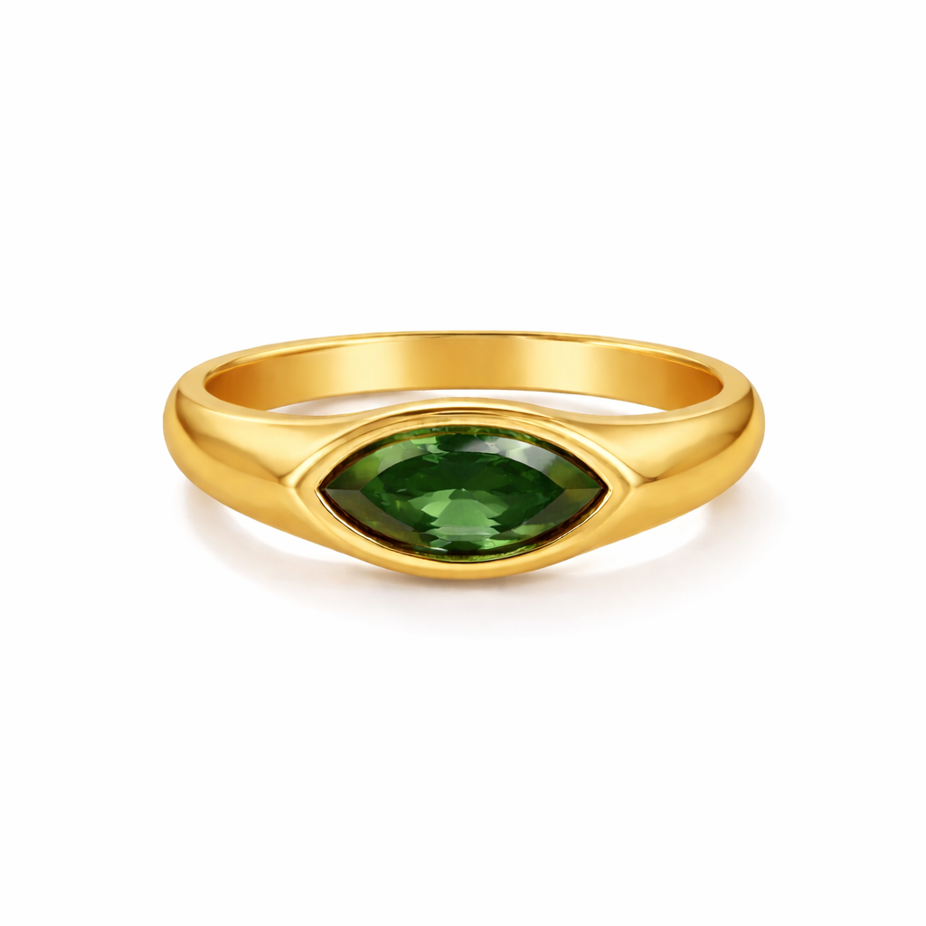 The Marquise Line Rings