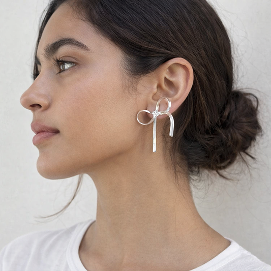 Elegant Bow Earrings