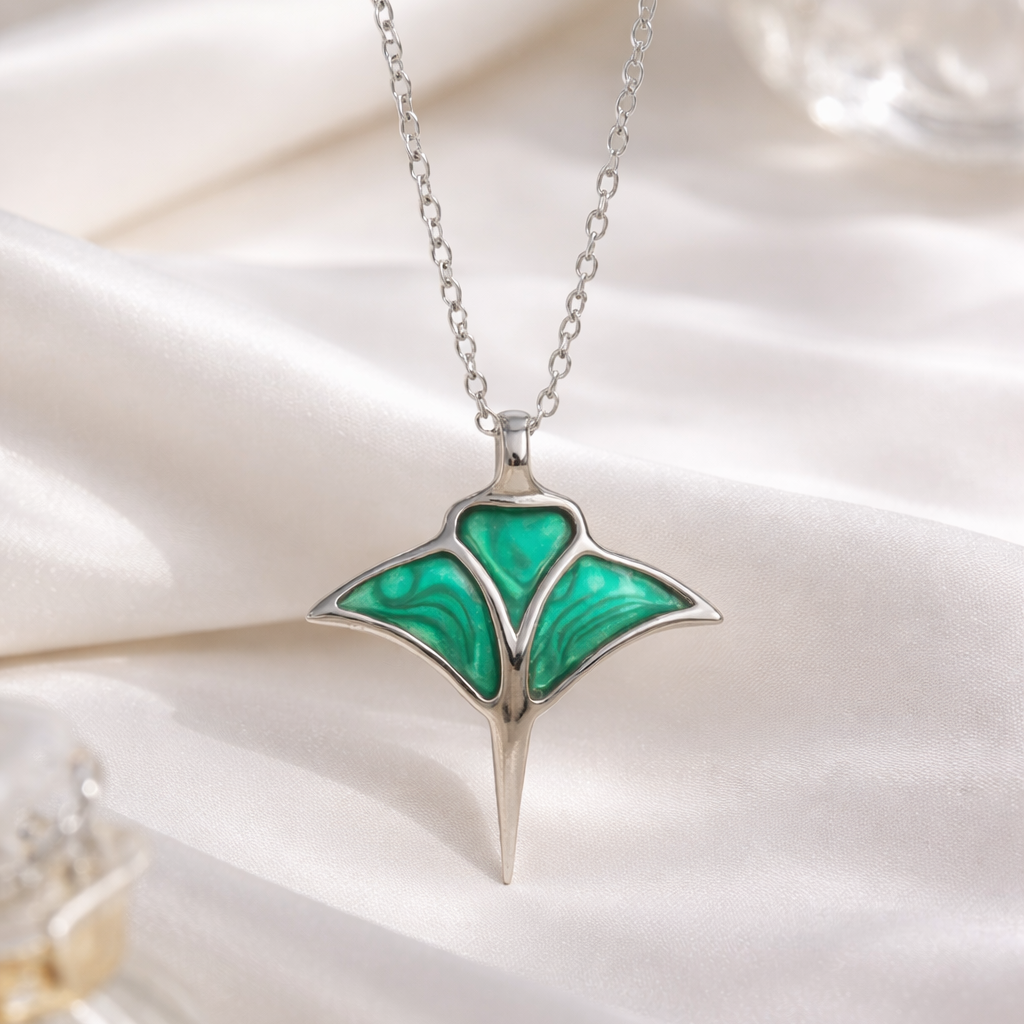 Ocean Manta Necklace
