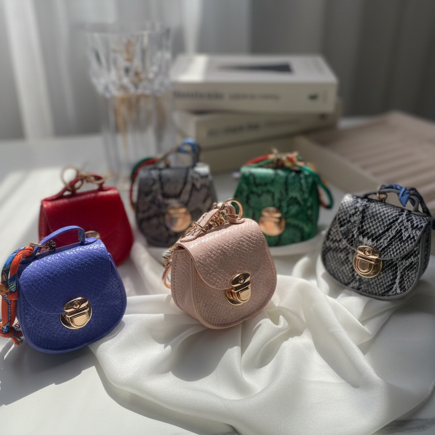 Mini Bag Charm Wild Exotic