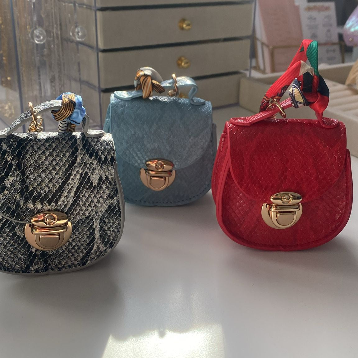Mini Bag Charm Wild Exotic