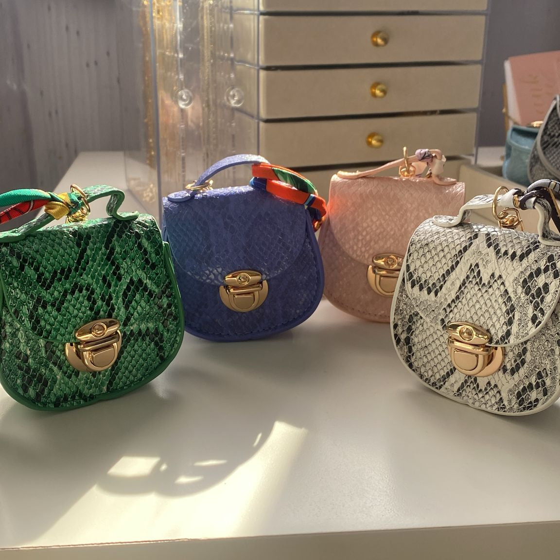 Mini Bag Charm Wild Exotic